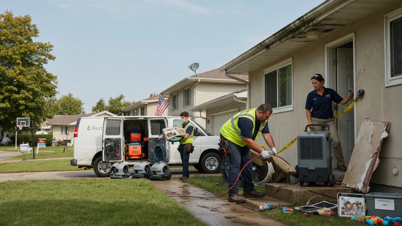 Water Damage Restoration in Topeka, IL near me